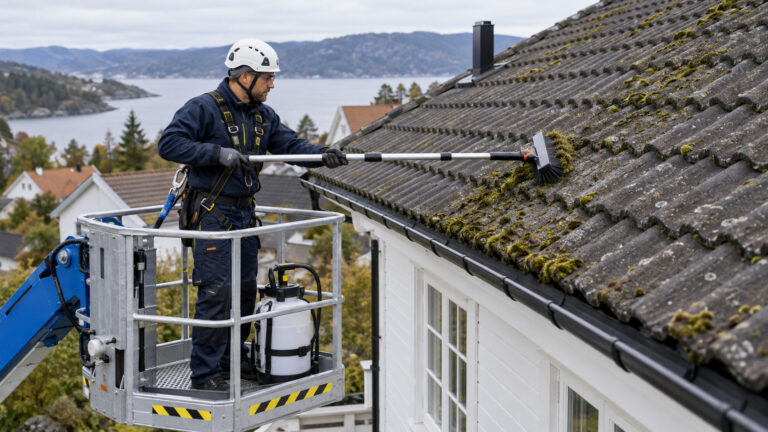 Hvordan utføres profesjonell takvask?