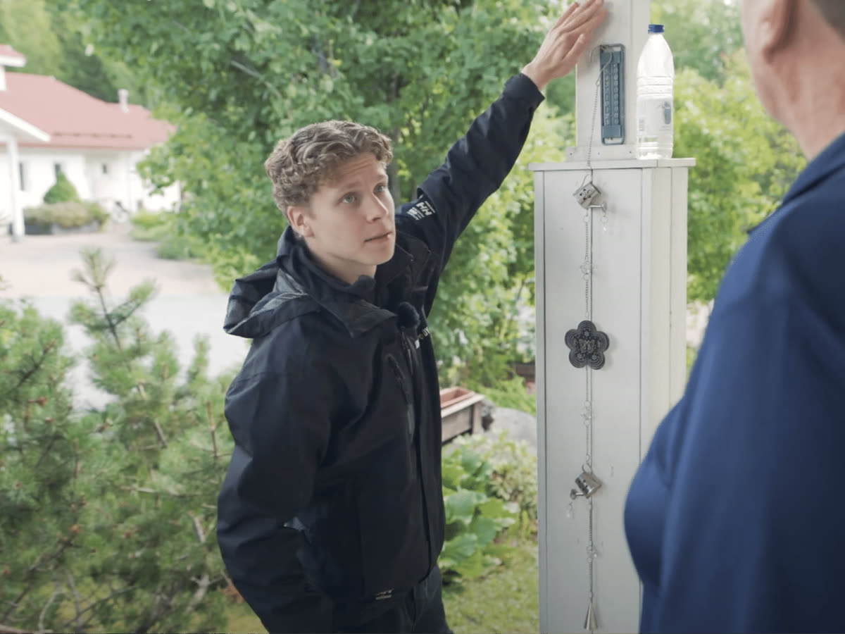 Befaring av fasaden