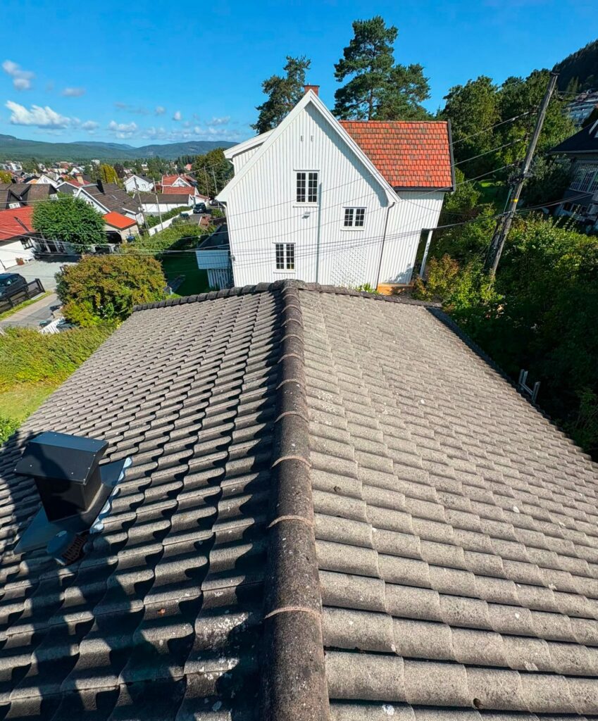 Taket før behandling